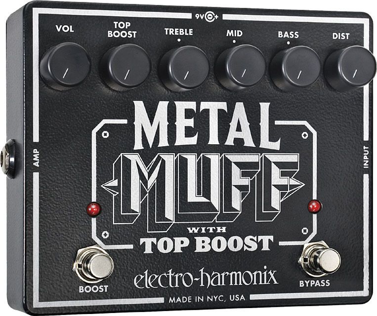 Electro Harmonix METAL MUFF Distortion with Top Boost | Musique Dépôt