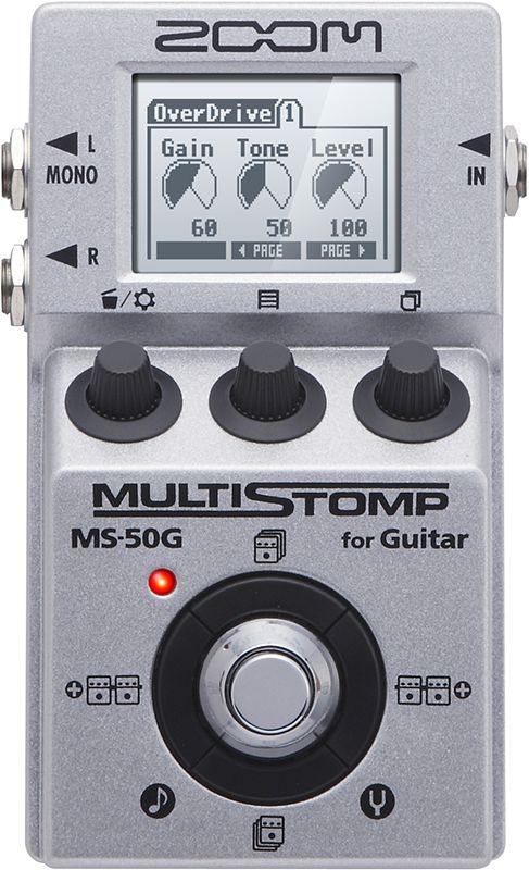 Zoom MS-50G MultiStomp Guitar Pedal | Music Depot | Musique Dépôt