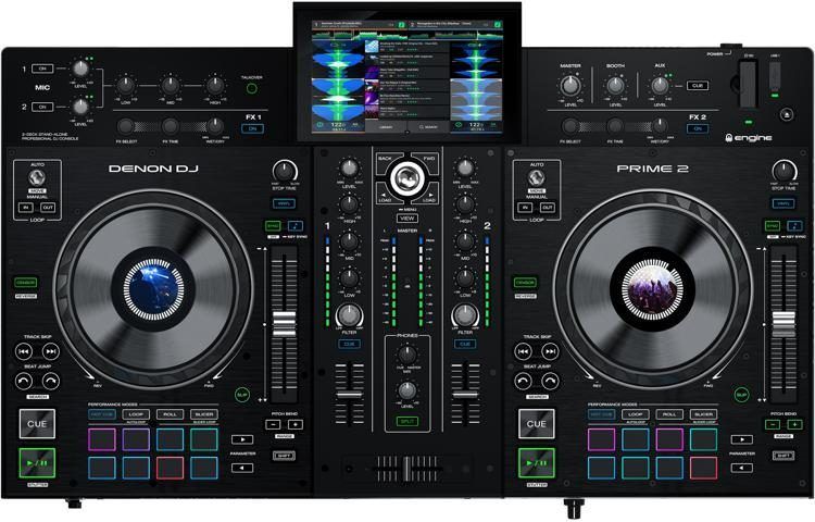 Denon DJ Prime 2 Standalone DJ System with Touchscreen