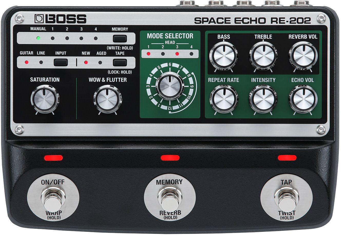 Boss RE-202 Space Echo delay pedal