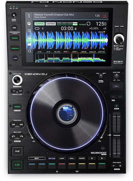 Denon SC6000 Professional DJ Multi-Player, Touchscreen, WiFi