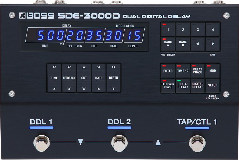 Roland Boss Dual Digital Delay SDE-3000D Guitar Effect Pedal