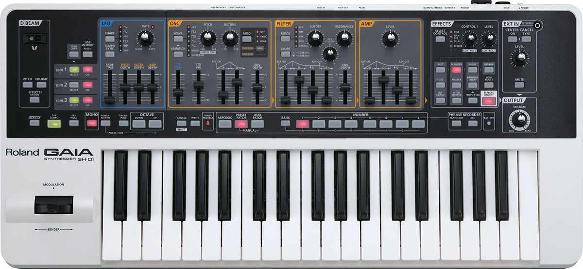 Roland GAIA SH-01 Synthétiseur