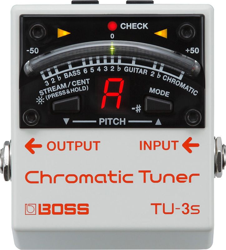 Boss TU-3S Chromatic Tuner Pedal | Music Depot | Musique Dépôt