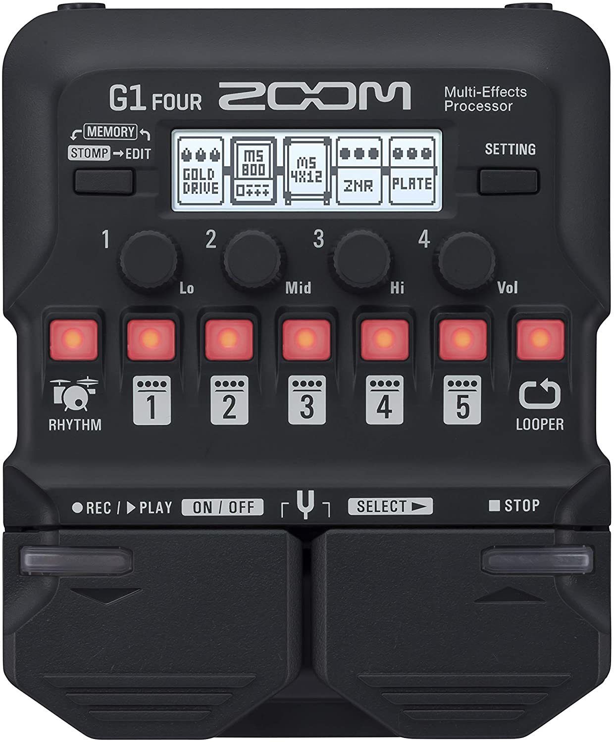 Zoom G1 FOUR Multi-effects Processor | Music Depot