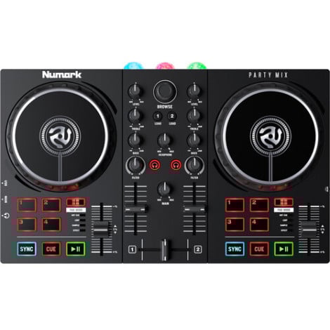Numark DJ2GO2 Pocket DJ Controller With Audio Interface Musique Dépôt