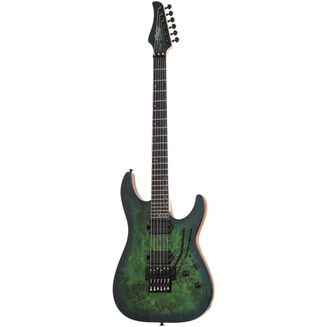ギター Schecter C-6FR DELUXE Schecter C-6-FR-DELUXE-SBK Satin Black Guitar w FR with Schecter