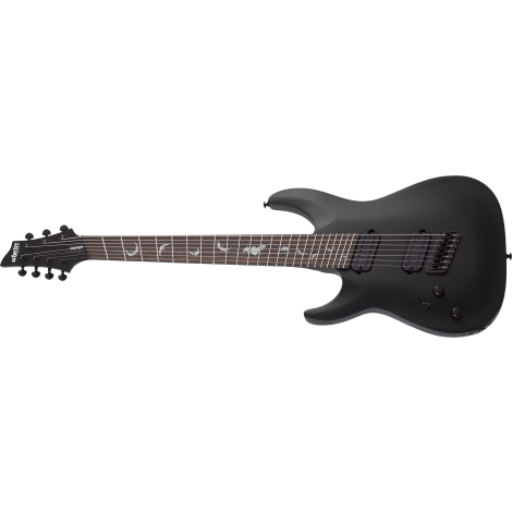 Ibanez RGMS7-BK - 7-String Multi-Scale Guitar | Musique Dépôt