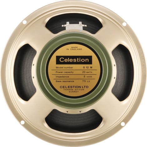 CELESTION G12M Greenback 16Ω ENGLAND製 Celestion G12M Greenback 12