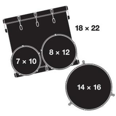 Pearl EXX728SPNB866 - 8-Piece Drum Kit | Musique Dépôt Musique Dépôt
