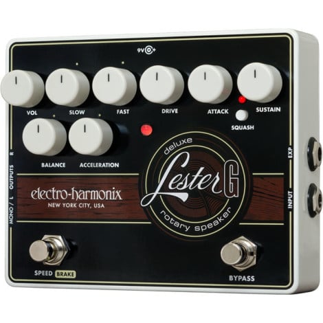 yah　electro-harmonix Lester K Electro-Harmonix Lester K - Stereo Rotary Speaker Pedal | Musique