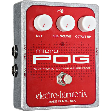 Electro-Harmonix Nano POG - Octave Pedal | Musique Dépôt Musique Dépôt