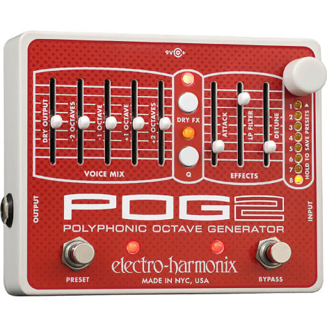 Electro-Harmonix Nano POG - Octave Pedal | Musique Dépôt Musique Dépôt