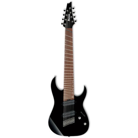 Ibanez RGMS7-BK - 7-String Multi-Scale Guitar | Musique Dépôt