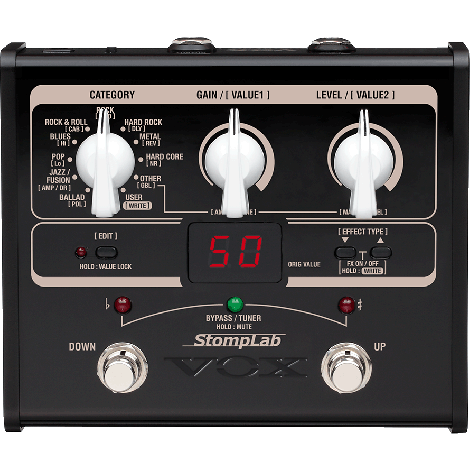 VOX V845 Wah Black - Wah-Wah Pedal | Musique Dépôt Musique Dépôt