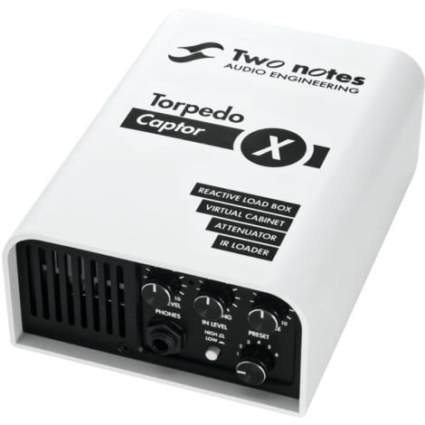Two Notes Torpedo Captor 8Ω - Reactive Load Box DI | Musique Dépôt