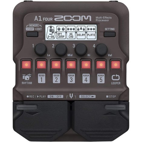 Zoom B1 Four - Bass Multi-Effects Pedal | Musique Dépôt Musique Dépôt