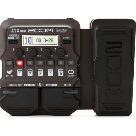 Zoom G1X FOUR Multi-effects Processor with Expression Pedal