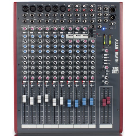 Allen & Heath ZED-12FX - 12-Channel USB Mixer | Musique Dépôt