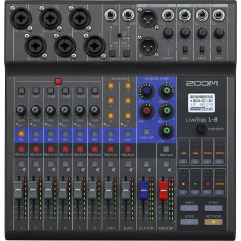 Zoom LiveTrak L-12 - Digital Mixer & Recorder | Musique Dépôt