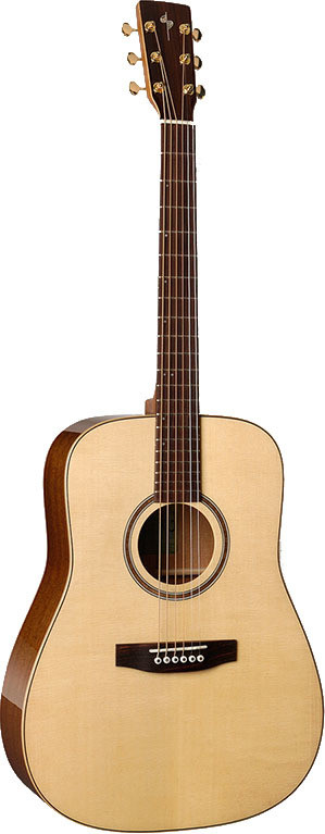Simon & Patrick Showcase Mahogany Acoustic Guitar Musique Dépôt