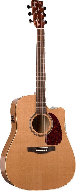 Simon & Patrick Cutaway Gloss Top Cedar Acoustic Guitar Musique Dépôt