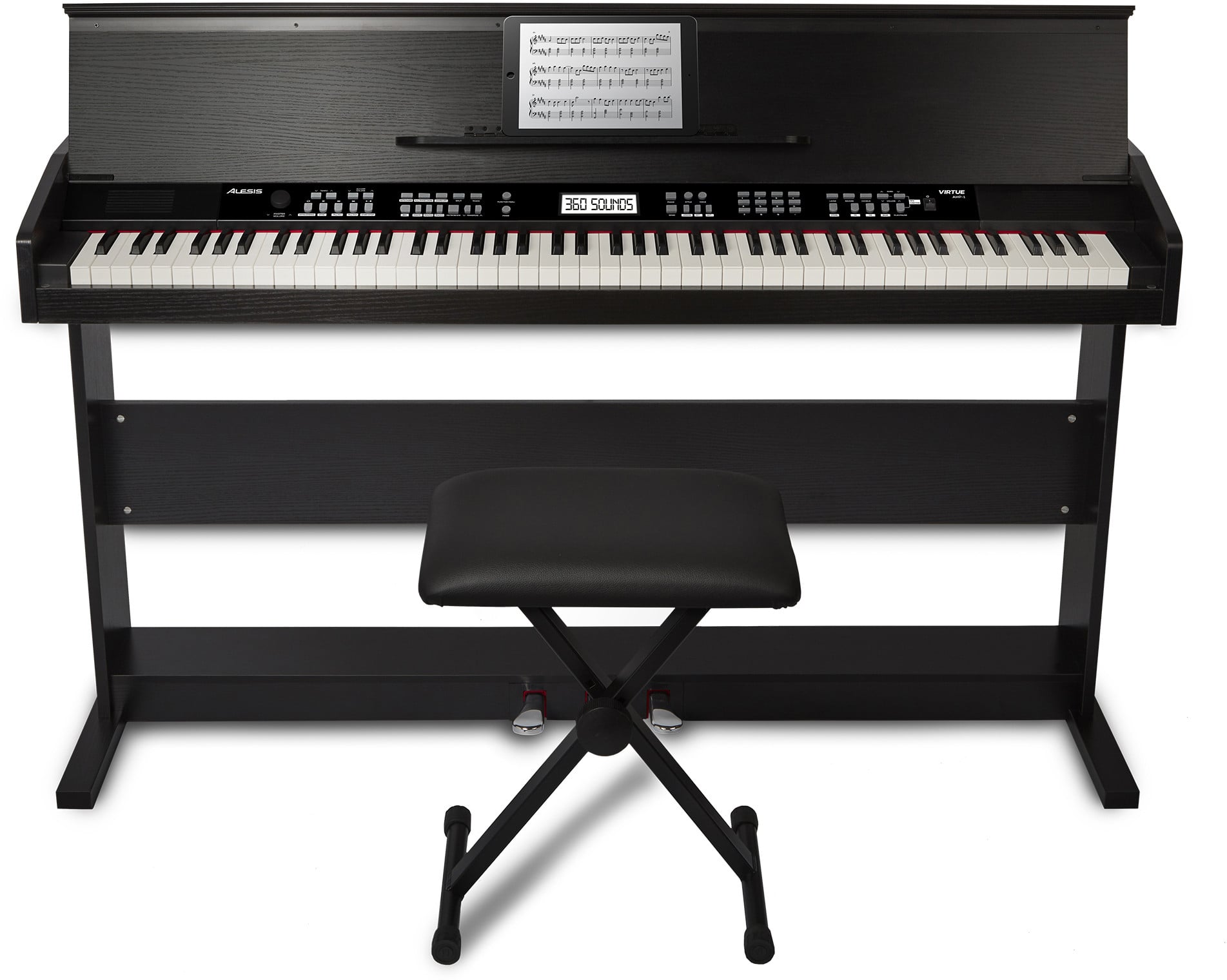 Alesis Virtue - 88-Key Digital Piano Set | Musique Dépôt Musique Dépôt