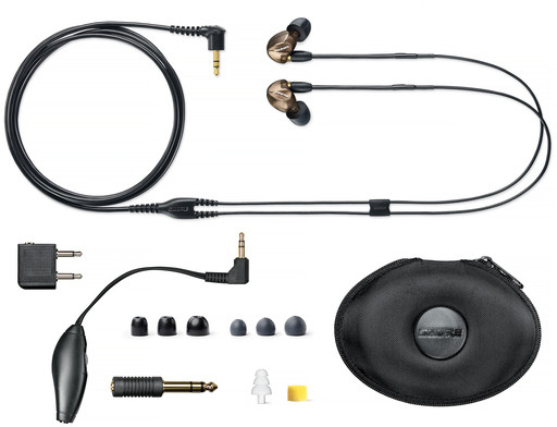 Shure SE535-CL Clear Isolating Earphones with Triple Drivers