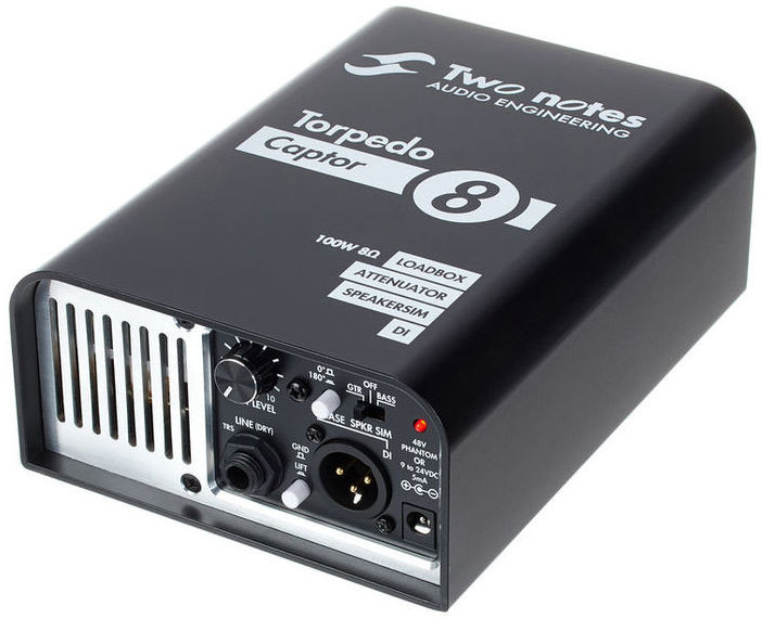 Two notes Torpedo Captor 8Ω Two Notes Torpedo Captor 8Ω - Reactive Load Box DI | Musique Dépôt
