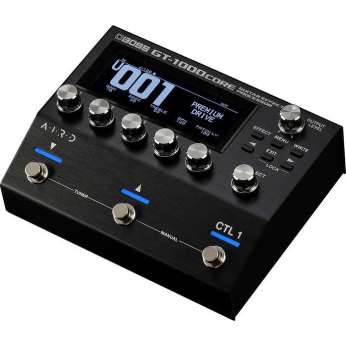BOSS GT-1000 CORE Guitar Effects Processor, 140 effect types
