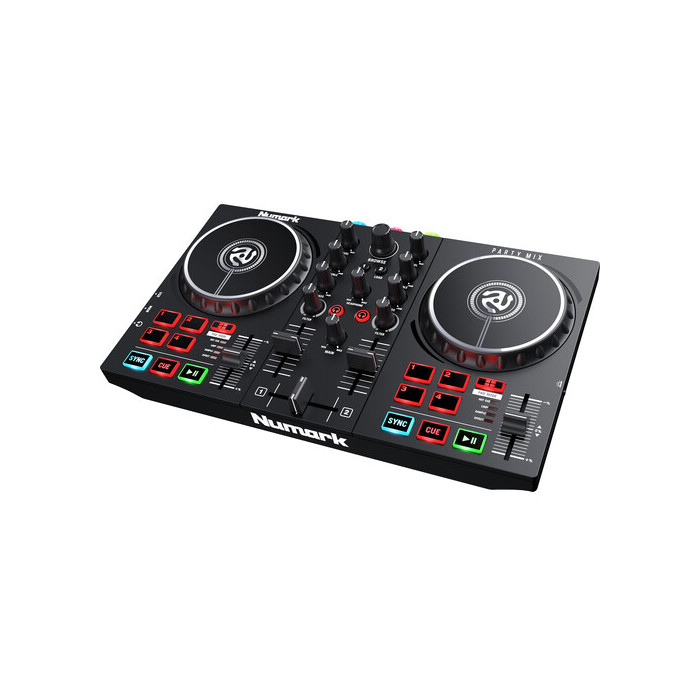 Numark Party Mix II DJ Controller with Built-In Light Show Musique