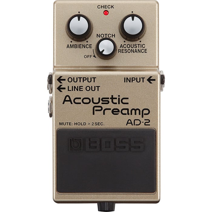 Boss AD-2 Acoustic Preamp Pedal | Music Depot Musique Dépôt