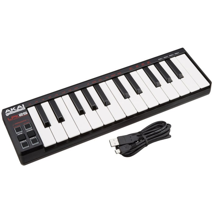 Akai LPK25 - 25-Key USB MIDI Controller | Musique Dépôt Musique Dépôt