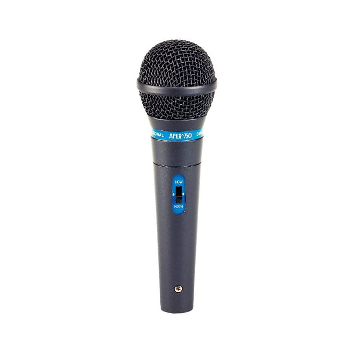 APE Apex750/ Multi-impedance Hand Held Dynamic Microphone Musique