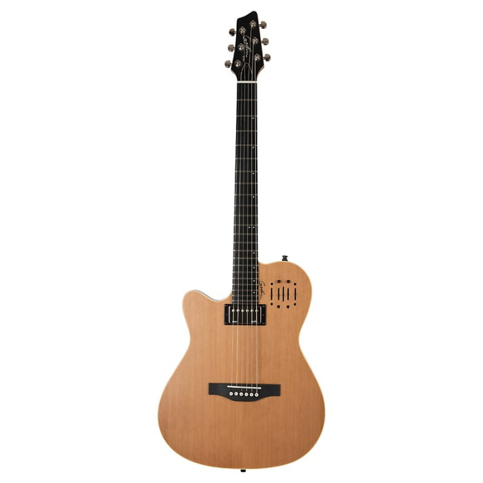 Godin A6 Ultra Series Electric and Acoustic Guitar Musique Dépôt