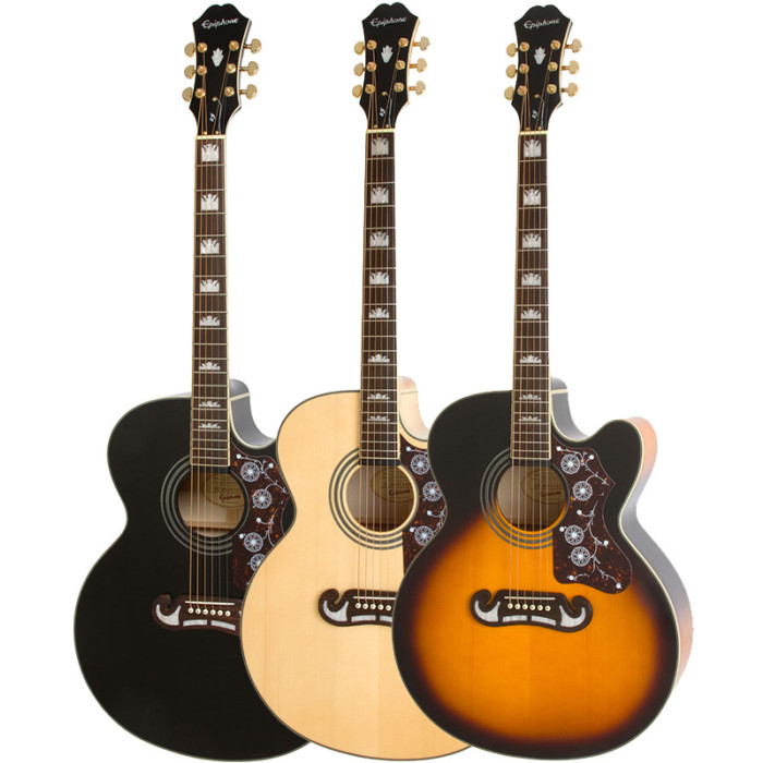 Epiphone EJ-200SCE - Acoustic-Electric Guitar | Musique Dépôt
