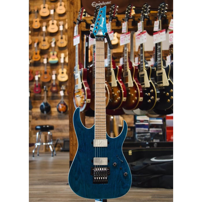 Ibanez RG PRESTIGE FISHMAN FLUENCE-FROZEN OCEAN Musique Dépôt
