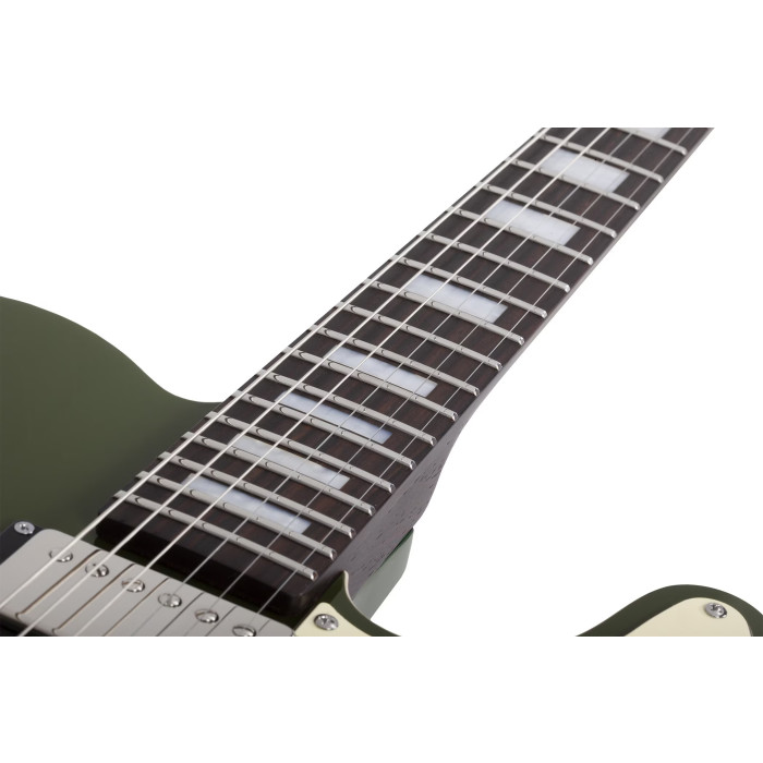 Schecter Jack Fowler PT — Drab Green | Musique Dépôt Musique Dépôt