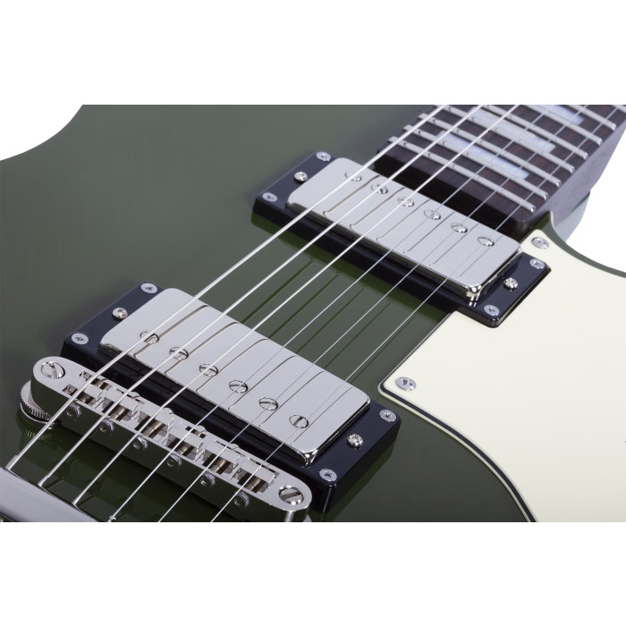 Schecter Jack Fowler PT — Drab Green | Musique Dépôt Musique Dépôt