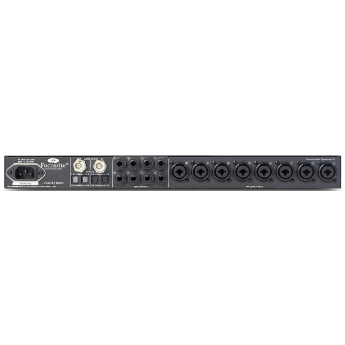 Focusrite OctoPre MkII Dynamic マイクプリアンプ Focusrite OctoPre MkII Dynamic - 8-Ch Mic Pre | Musique Dépôt