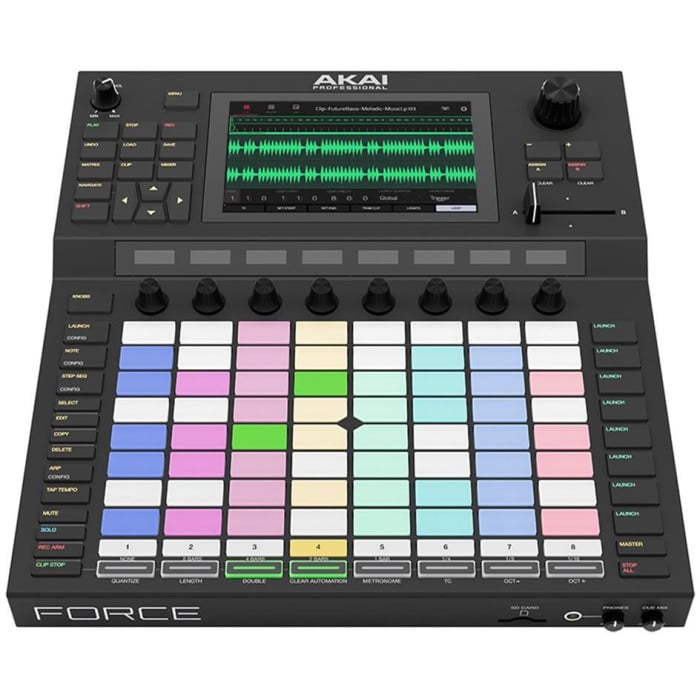 DJ機材 AKAI FORCE Akai Force - Standalone Sampler Sequencer | Musique Dépôt Musique