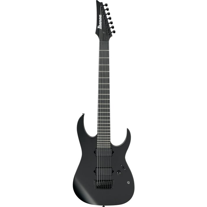 Ibanez ストラトタイプエレキギター ブラック Ibanez Iron Label RGIXL7 7 String Black Flat Electric Guitar