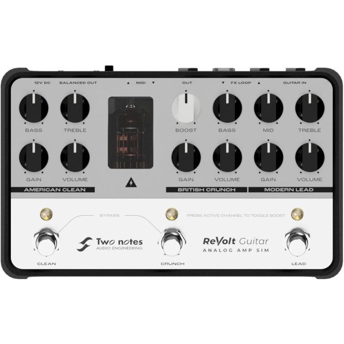 Two notes ReVolt Guitar ギターエフェクター Two Notes ReVolt Guitar Tube Driven Amp Simulator Musique Dépôt