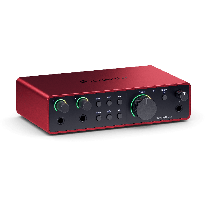DTM・DAW FOCUSRITE Scarlett 2i2 gen4 Focusrite Scarlett 2i2 4e Gén — Interface 2×2 | Musique Dépôt