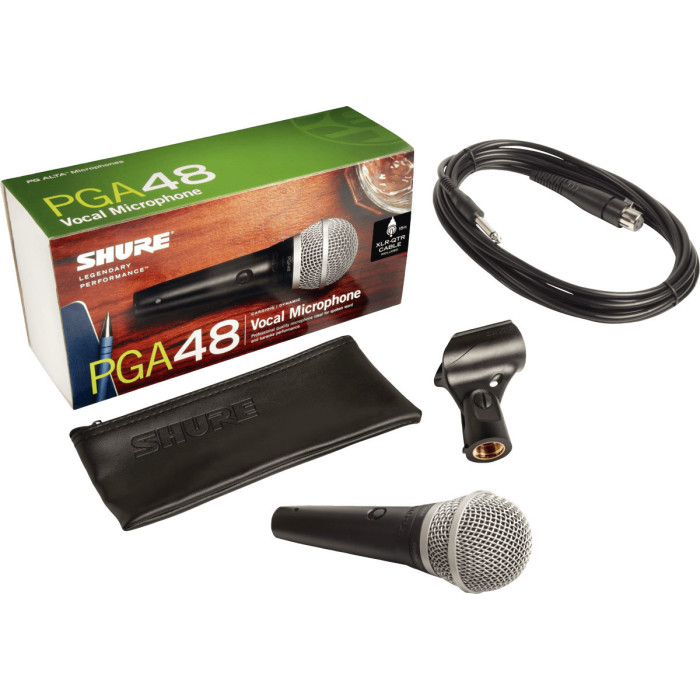 Shure PGA48-QTR - Cardioid Dynamic Mic | Musique Dépôt Musique Dépôt
