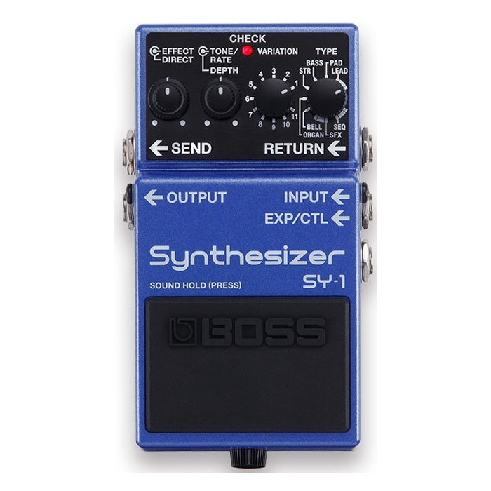 ギター BOSS Synthesizer SY-1 Boss SY-1 - Guitar Synthesizer Pedal | Musique Dépôt Musique Dépôt