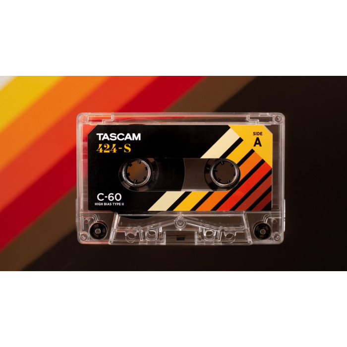 Tascam 424-S Studio C-60 High-Bias Type-II Cobalt Cassette Musique