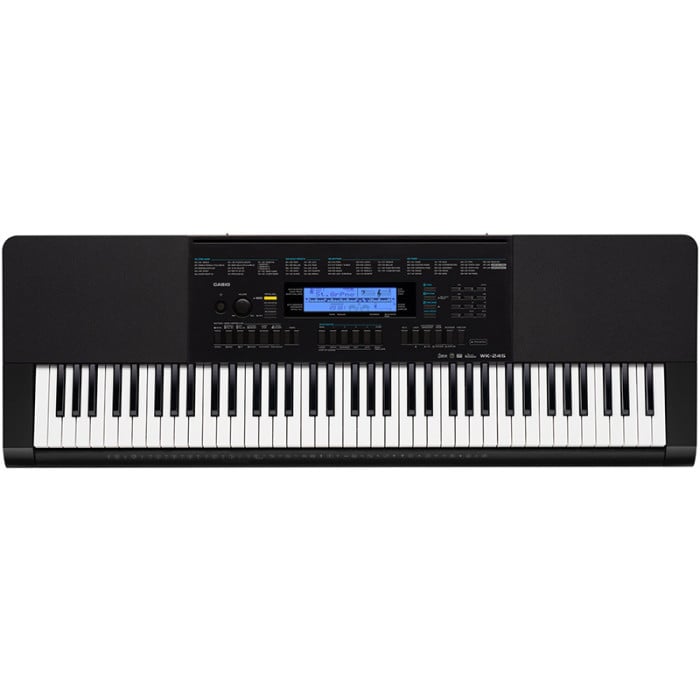 Casio WK245 76-Key Workstation Keyboard 600 Tones Musique Dépôt