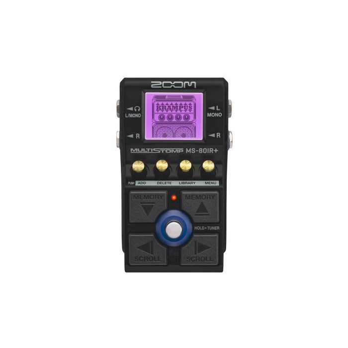 ギター ZOOM MS-80IR+ Zoom MS-80IR+ MultiStomp - Multilayer IR Pedal | Musique Dépôt